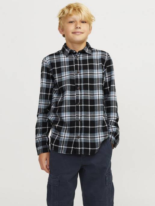 JACK&JONES JJJOSHUA FALL FLANNEL SHIRT LS JNR