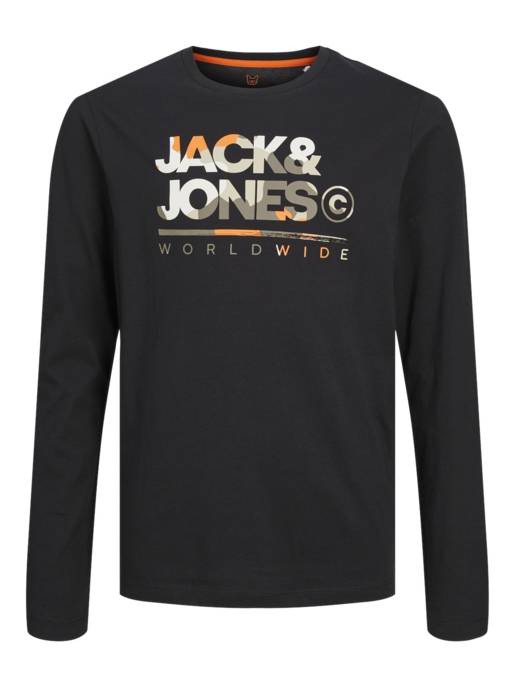 JACK&JONES JJLUKE TEE LS CREW NECK JNR