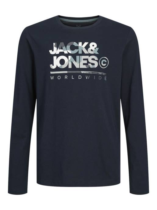 JACK&JONES JJLUKE TEE LS CREW NECK JNR