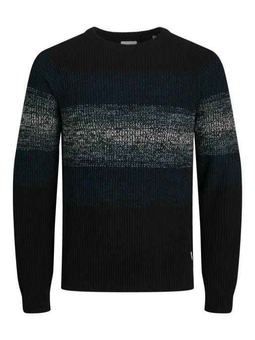 JACK&JONES JJPANNEL KNIT GRADIENT CREW NECK AW