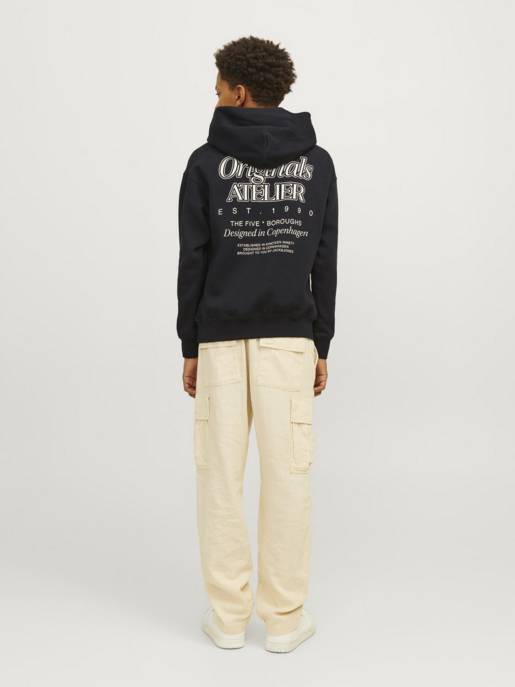 JACK&JONES JORBROOKLYN BACK SWEAT HOOD JNR