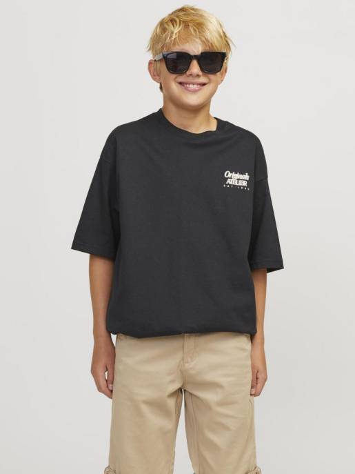 JACK&JONES JORBROOKLYN BACK TEE SS CREW NECK JNR
