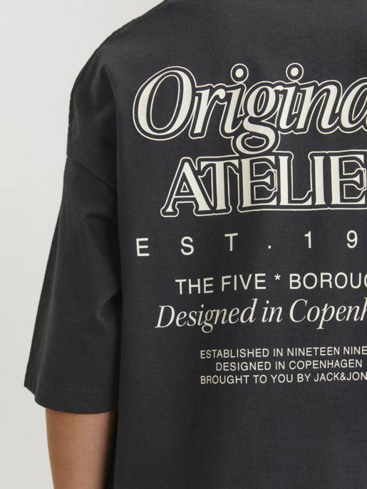 JACK&JONES JORBROOKLYN BACK TEE SS CREW NECK JNR