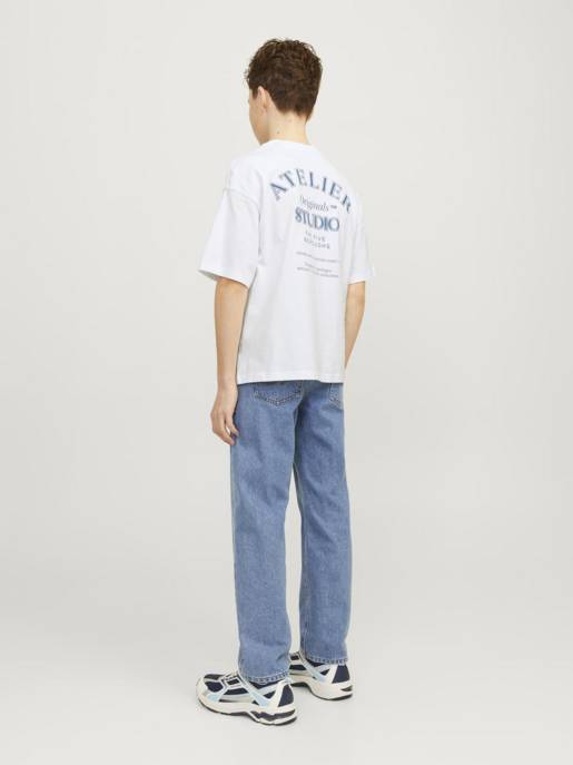JACK&JONES JORBROOKLYN BACK TEE SS CREW NECK JNR