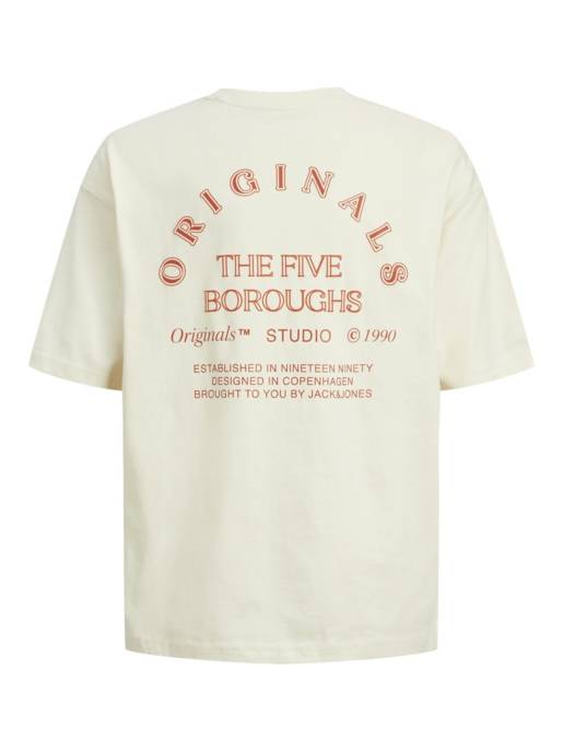 JACK&JONES JORBROOKLYN BACK TEE SS CREW NECK JNR