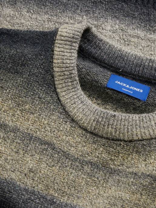 JACK&JONES JORGRACIA SPACE DYE KNIT CREW NECK
