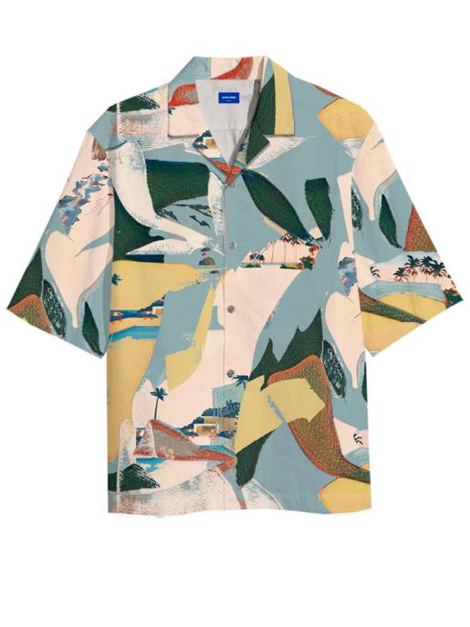 JACK&JONES JORJEFF GALLERY RESORT SHIRT SS TG