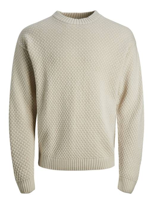 JACK&JONES JORLAKEWOOD KNIT CREW NECK BF LN