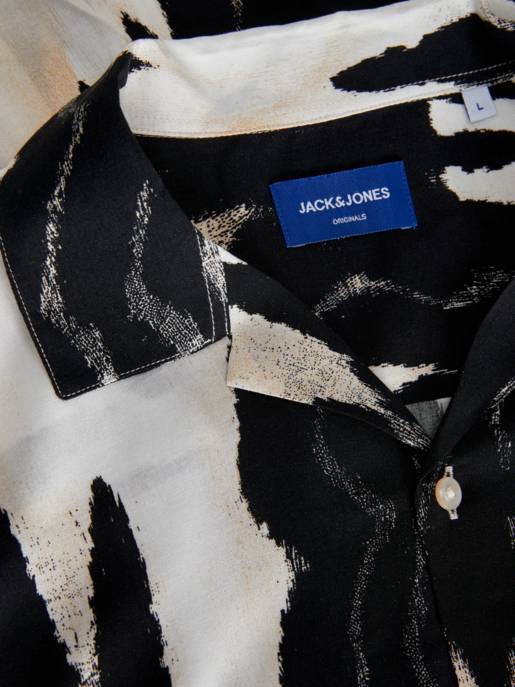 JACK&JONES JORLUKE IKO RESORT AOP SHIRT SS