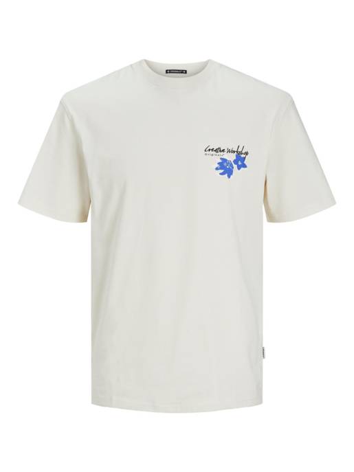 JACK&JONES JORMARBELLA AOP BACK TEE SS CREW NECK
