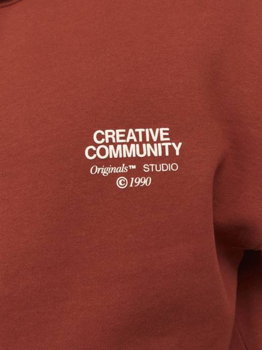 JACK&JONES JORNOHO BACK GRAPHIC SWEAT HOOD
