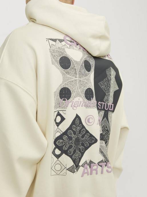 JACK&JONES JORNOHO BACK GRAPHIC SWEAT HOOD