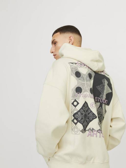 JACK&JONES JORNOHO BACK GRAPHIC SWEAT HOOD