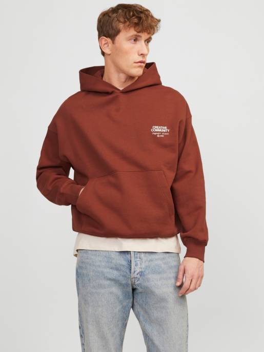 JACK&JONES JORNOHO BACK GRAPHIC SWEAT HOOD