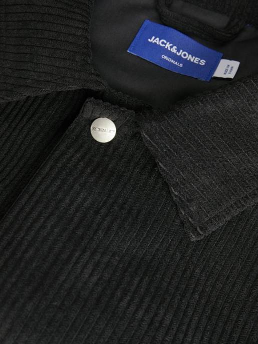 JACK&JONES JORQUEENS CORD OVERSHIRT LS