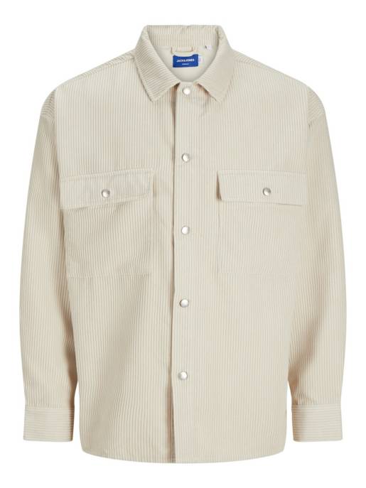 JACK&JONES JORQUEENS CORD OVERSHIRT LS