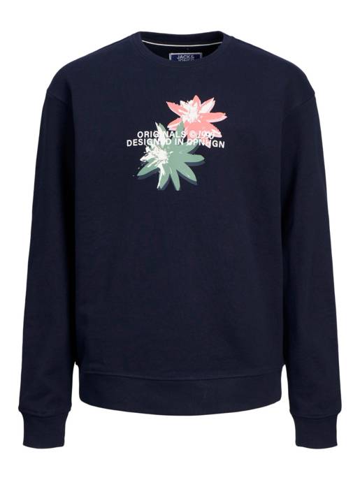 JACK&JONES JORTAMPA BRANDING SWEAT CREW NECK JNR