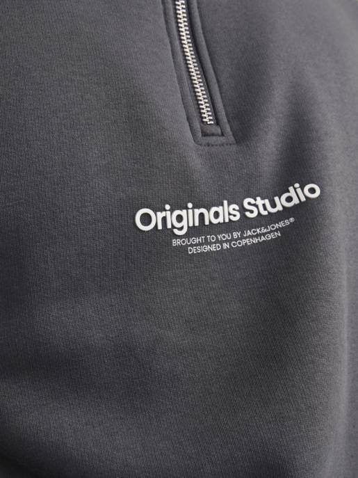 JACK&JONES JORVESTERBRO SWEAT QUARTER ZIP HN NOOS