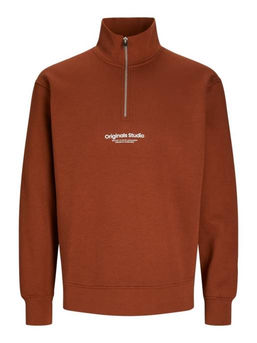 JACK&JONES JORVESTERBRO SWEAT QUARTER ZIP HN NOOS