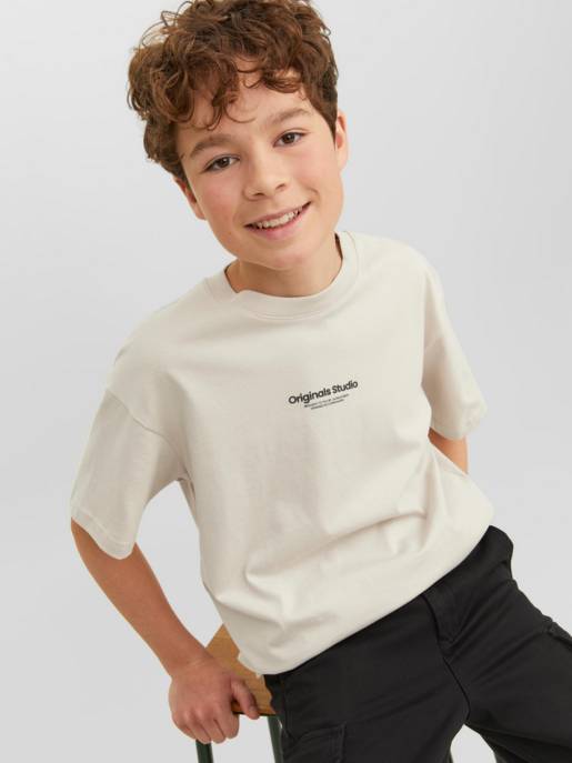 JACK&JONES JORVESTERBRO TEE SS CREW NECK NOOS JNR
