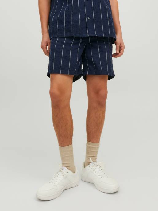 JACK&JONES JPSTJEFF JJJOGGER SEERSUCKER DEK SN