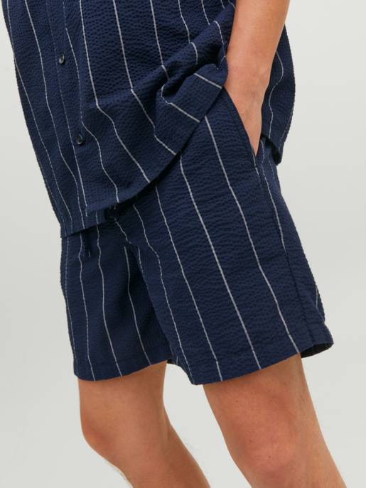 JACK&JONES JPSTJEFF JJJOGGER SEERSUCKER DEK SN