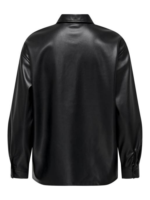 JDY JDYALAIA L/S FAUX LEATHER SHIRT PNT DIA