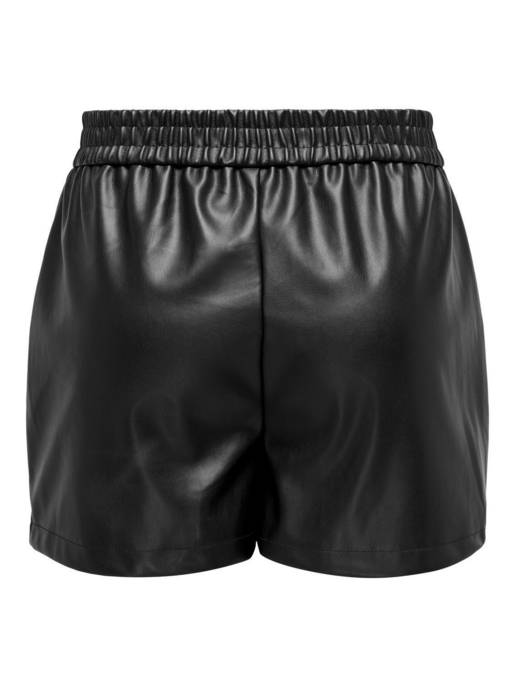 JDY JDYALAIA MW FAUX LEATHER SHORTS PNT DIA