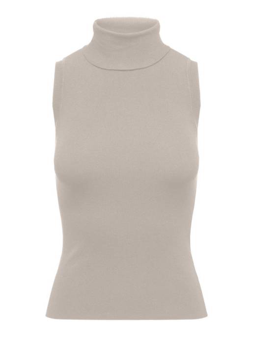 JDY JDYCIRKELINE S/L ROLL NECK TOP KNT