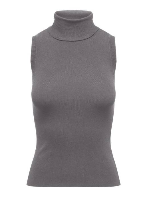 JDY JDYCIRKELINE S/L ROLL NECK TOP KNT