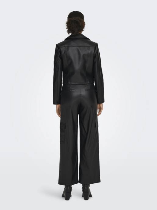 JDY JDYETTA FAUX LEATHER JACKET OTW SIE