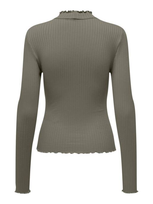JDY JDYFRANSISKA L/S HIGHNECK TOP JRS NOOS