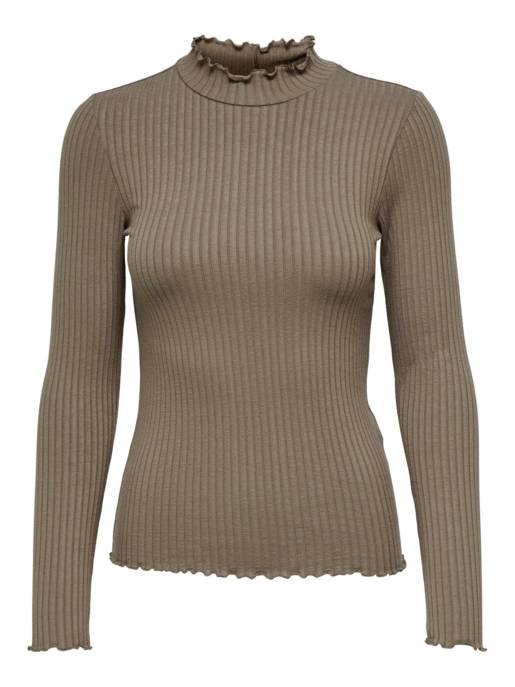 JDY JDYFRANSISKA L/S HIGHNECK TOP JRS NOOS