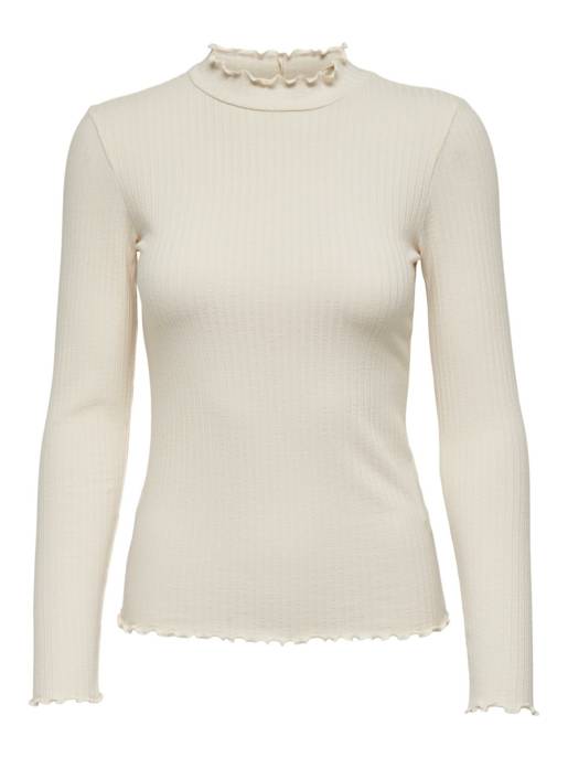 JDY JDYFRANSISKA L/S HIGHNECK TOP JRS NOOS
