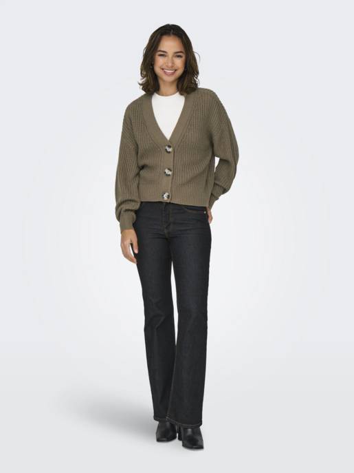 JDY JDYJUSTY L/S SHORT CARDIGAN KNT NOO