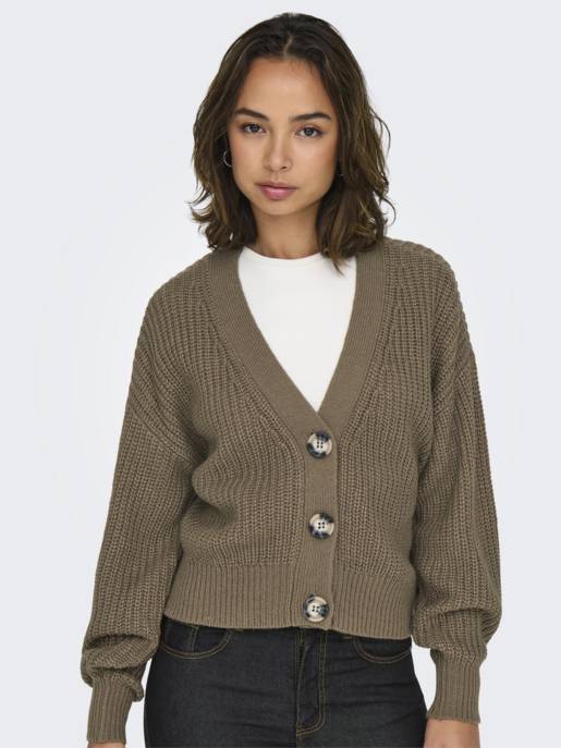 JDY JDYJUSTY L/S SHORT CARDIGAN KNT NOO