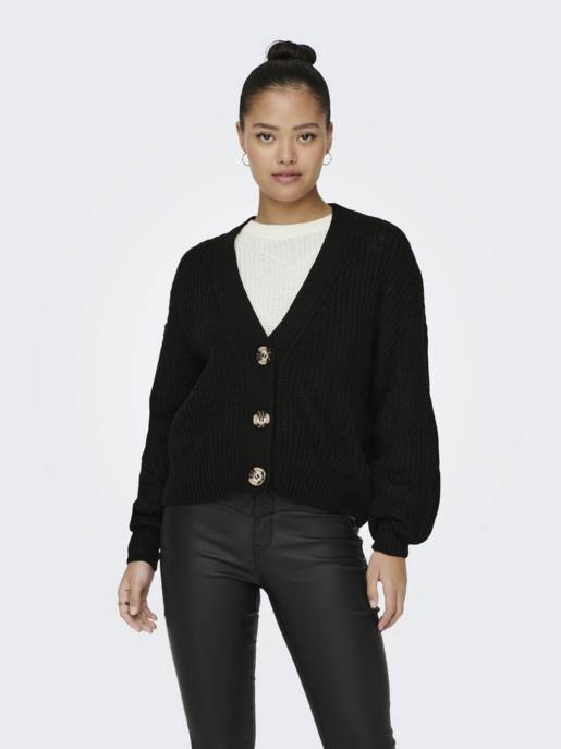 JDY JDYJUSTY L/S SHORT CARDIGAN KNT NOO