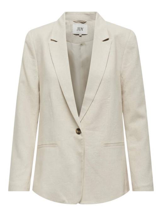 JDY JDYMAYA L/S LINEN BLAZER PNT DIA