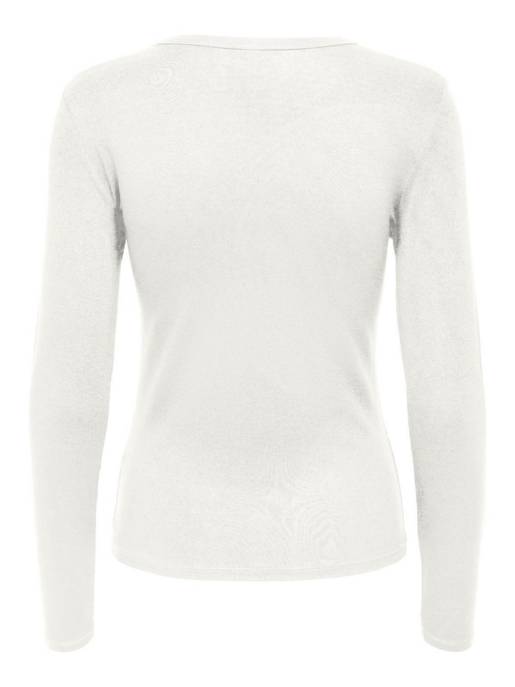 JDY JDYMILA L/S O-NECK TOP JRS