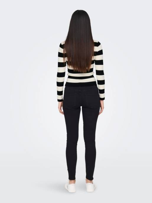 JDY JDYPLUM L/S O-NECK PULLOVER KNT NOOS