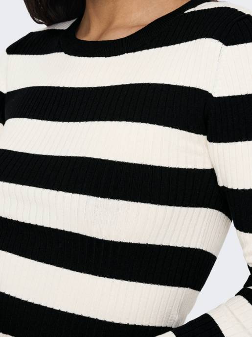 JDY JDYPLUM L/S O-NECK PULLOVER KNT NOOS