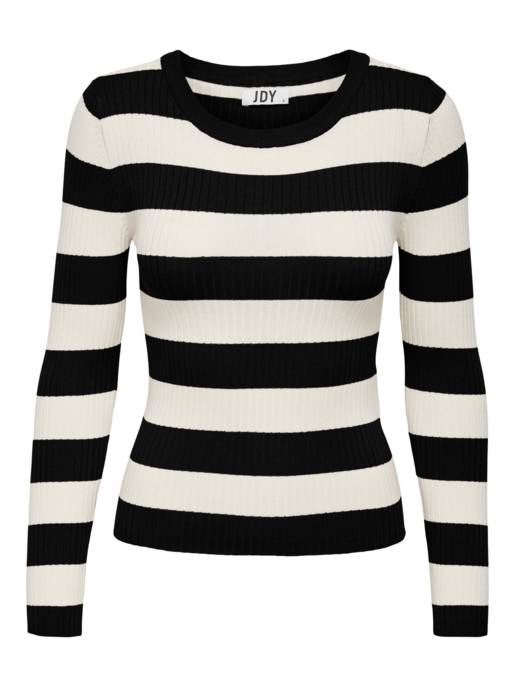 JDY JDYPLUM L/S O-NECK PULLOVER KNT NOOS