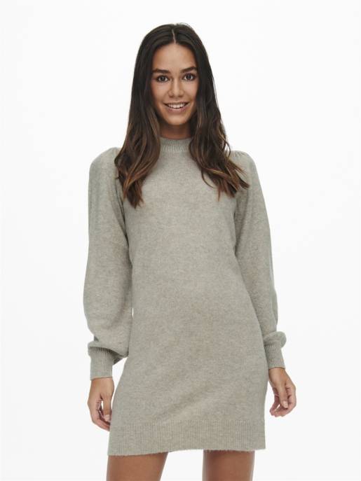 JDY JDYRUE L/S HIGH NECK DRESS KNT NOOS