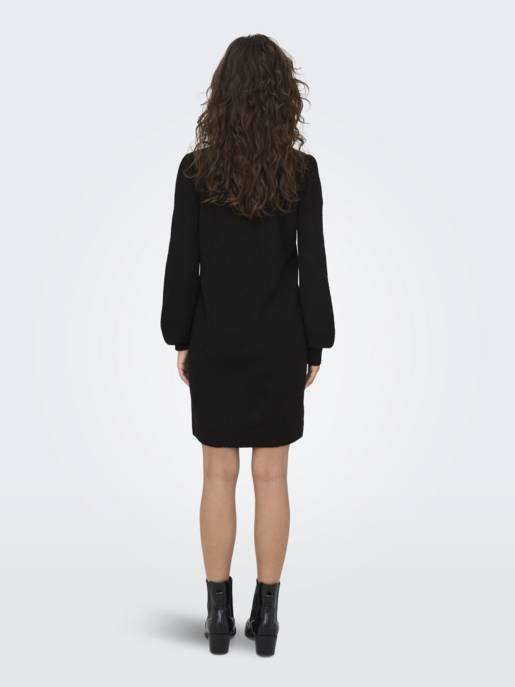 JDY JDYRUE L/S HIGH NECK DRESS KNT NOOS