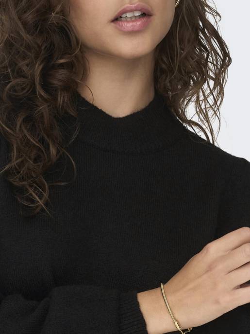 JDY JDYRUE L/S HIGH NECK DRESS KNT NOOS