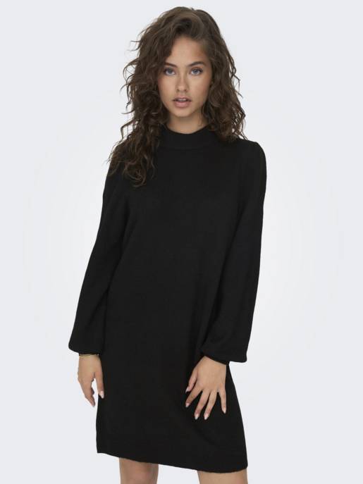 JDY JDYRUE L/S HIGH NECK DRESS KNT NOOS