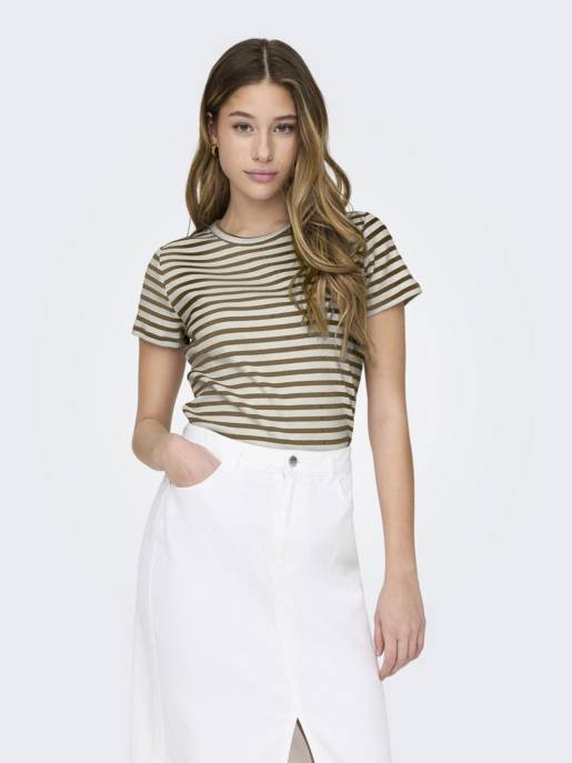 JDY JDYSOLAR S/S O NECK TOP JRS NOOS