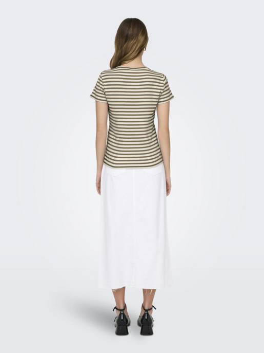 JDY JDYSOLAR S/S O NECK TOP JRS NOOS
