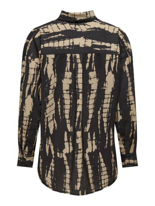 JDY JDYSOUL LIFE L/S V-NECK SHIRT WVN DIA