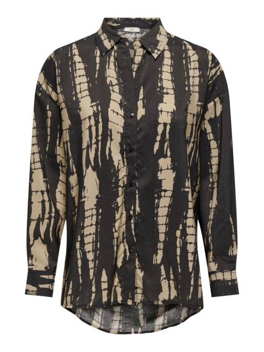 JDY JDYSOUL LIFE L/S V-NECK SHIRT WVN DIA